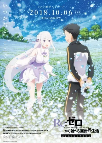 Re:Zero. Жизнь с нуля в альтернативном мире: Снежные воспоминания / Re:Zero kara Hajimeru Isekai Seikatsu - Memory Snow